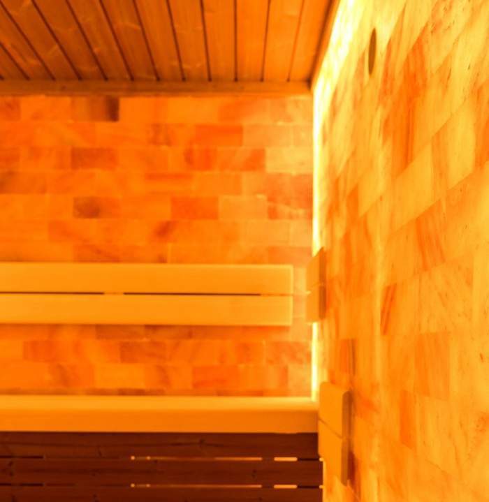 Соляная комната Exclusive SC1S004, 2000* 2000* 2100 мм, Европейская ольха (рис.2)